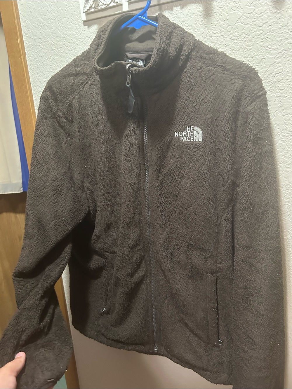 The North Face Brown Men’s Plush Full-Zip Fleece Jacket